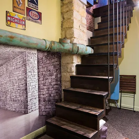 Luxury Industrial With Private Hammam At Montparnasse Apartament Paryż